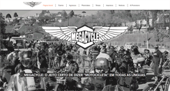 Desktop Screenshot of megacycle.com.br