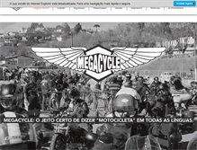 Tablet Screenshot of megacycle.com.br